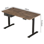 Premium Motorized Standing Desk | Height Adjustable Sit Stand Desk | USB Charging | Ergonomic Office Desk Ireland